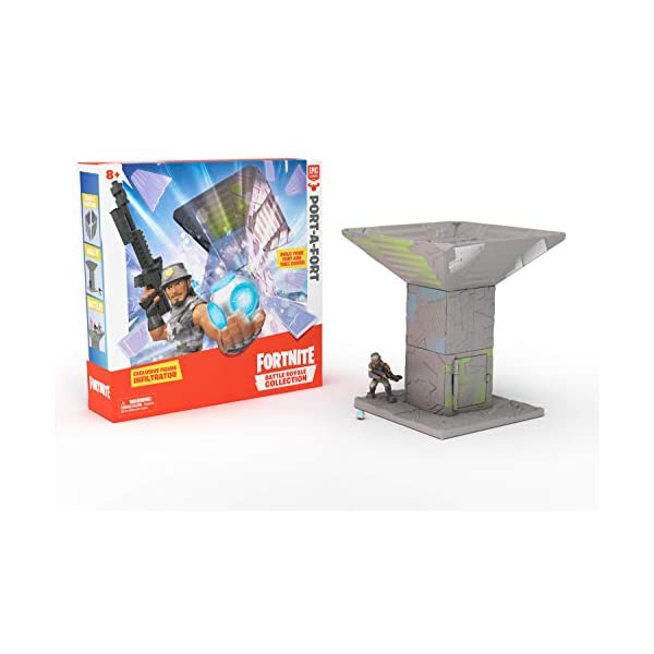 フォートナイト フィギュア 人形 おもちゃ グッズ プレゼント コレクション Fortnite Battle Royale Collection: Port-A-Fort Playset & Infiltrator Figure｜i-selection