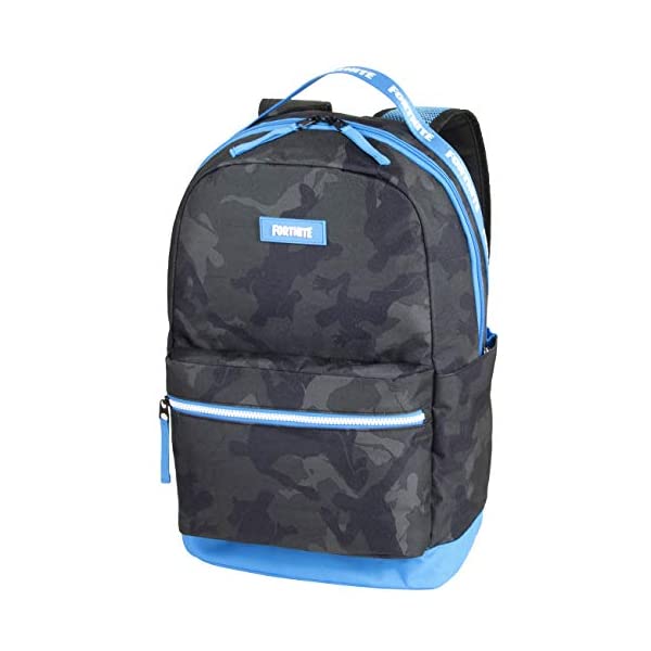 楽天市場 フォートナイト リュック バックパック レッスンバッグ 習い事 バッグ 鞄 グッズ プレゼント Fortnite Multiplier Backpack Black Blue One Size I Selection