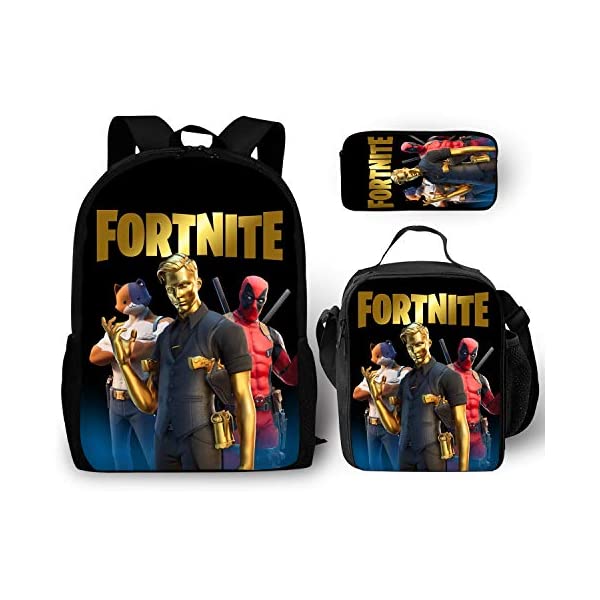 フォートナイト リュック バックパック レッスンバッグ 習い事 バッグ 鞄 グッズ プレゼント Epic Games Fortnite Backpack Heat Preservation Cold Meal Bag Student Stationery Bag For Boys And Girls septicin Com