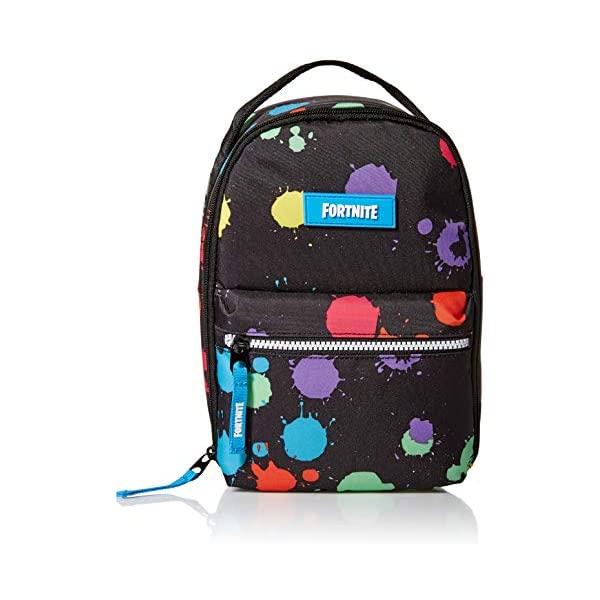 フォートナイト ハンドバッグ ランチバッグ ポーチ レッスンバッグ 習い事 バッグ 鞄 グッズ プレゼント FORTNITE Kids' Big Multiplier -Lunch Kit, black/Multi, One Size