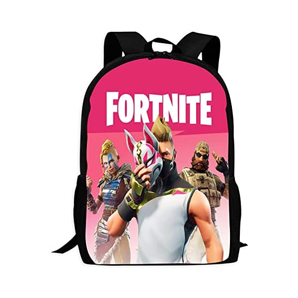 フォートナイト リュック バックパック レッスンバッグ 習い事 バッグ 鞄 グッズ プレゼント Epic Games Fortnite Backpack Large Capacity School Bag Double Strap Shoulder Daypack For Girls Boys Sfeah Com