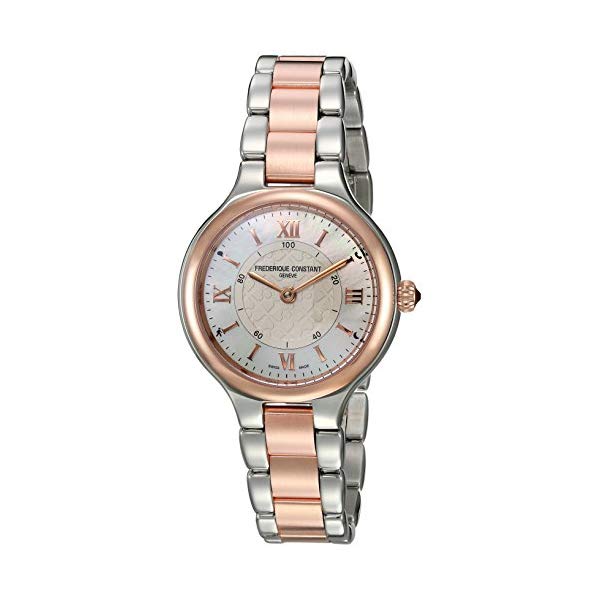 フレデリックコンスタント 腕時計 Frederique Constant FC-281WH3ER2B ウォッチ レディース 女性用 Frederique Constant Women's Horological Smart Watch Swiss-Quartz Stainless-Steel Strap, Two Tone, 7 (Model: FC-281WH3ER2B)