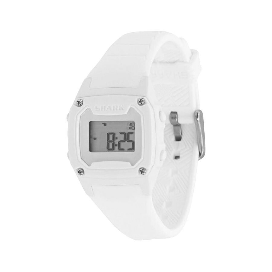 無償性表現スタイル シャーク MINI 白いことアウト ユニ一発やる 御覧になる FS101067 Freestyle Shark MINI White Out Unisex Watch FS101067