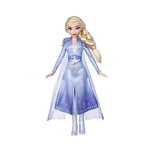 アナと雪の女王2 エルサ おもちゃ 人形 ドール フィギュア ディズニー Disney Frozen Elsa Fashion Doll with Long Blonde Hair Blue Outfit Inspired by Frozen Toy for Kids Years Old Up
