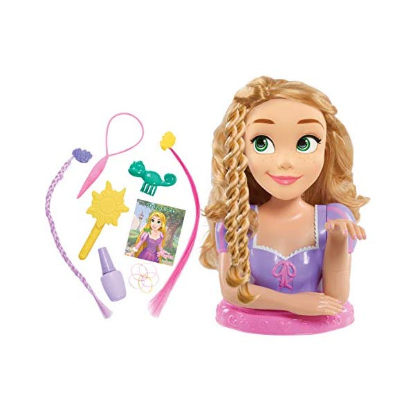 rapunzel styling head doll