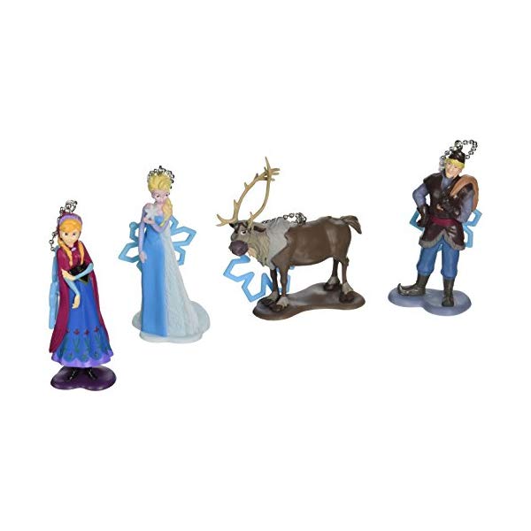 アナと雪の女王2 オラフ おもちゃ 人形 ドール フィギュア ディズニー JAMN Products Frozen Character Set without Olaf (4 Piece)|i-selection