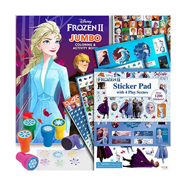 アナと深雪のクイーン2 ぬりえ ステッカー 消し印 揃い 玩具 グッズ Disney Frozen 2 Coloring Book Activity Set With Stickers And Snowflake Stamper Gullane Com Br