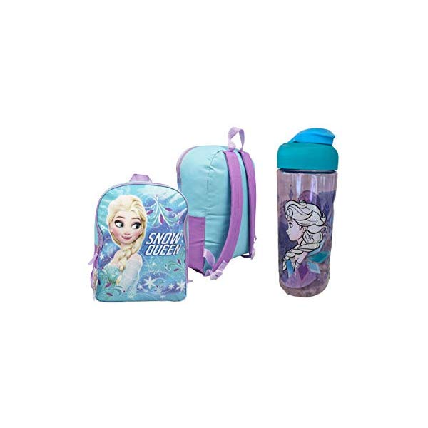 バックパック リュック 期間限定送料無料 エルサ アナと雪の女王 リュック Bottle Water Zak And Backpack Elsa Frozen 子供 キッズ ディズニー 鞄 かばん バッグ バックパック