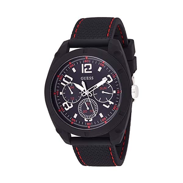 楽天市場 ゲス 腕時計 Guess W1256g1 メンズ 男性用 ウォッチ 時計 Guess Dash Mens Analog Japanese Quartz Watch With Silicone Bracelet W1256g1 I Selection