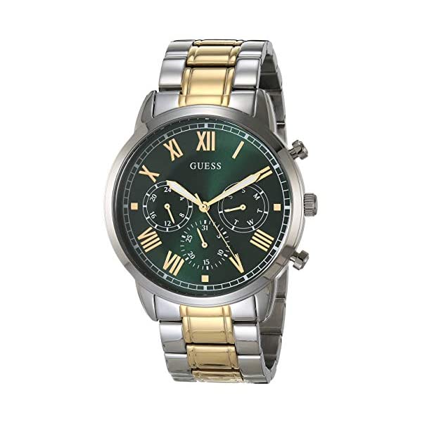 ゲス 腕時計 GUESS GW0066G2 メンズ 男性用 ウォッチ 時計 GUESS Men's Analog Watch with Stainless Steel Strap, Silver, 21.9 (Model: GW0066G2)|i-selection