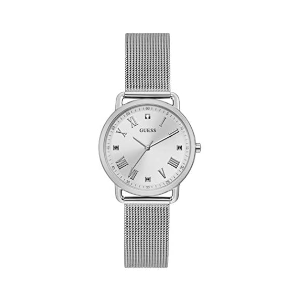 ゲス 腕時計 GUESS GW0031L1 レディース 女性用 ウォッチ 時計 GUESS Women\'s Analog Quartz Watch with Stainless Steel Strap, Silver, 184 (Model: GW0031L1)