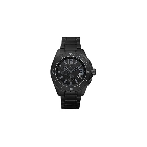 ゲス 腕時計 GUESS X76010G2S メンズ 男性用 ウォッチ 時計 Guess GC Sport Class XXL Blackout Ceramic Mens Watch X76010G2S｜i-selection
