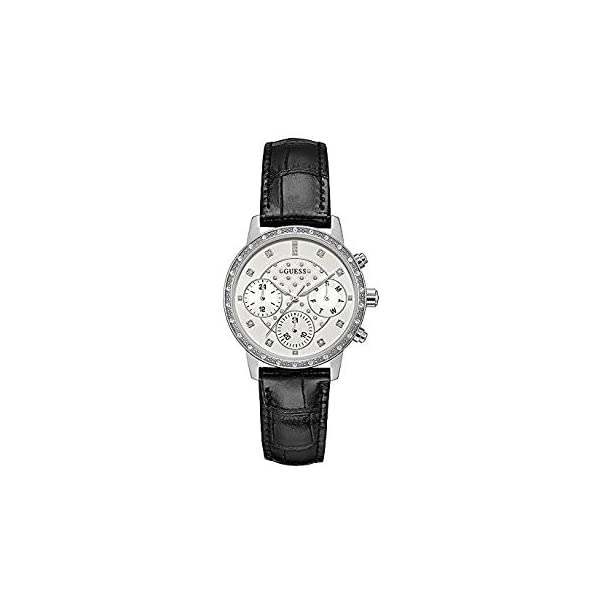 ゲス 腕時計 GUESS W0957L2 レディース 女性用 ウォッチ 時計 Guess Sunny Womens Analog Quartz Watch with Leather Bracelet W0957L2