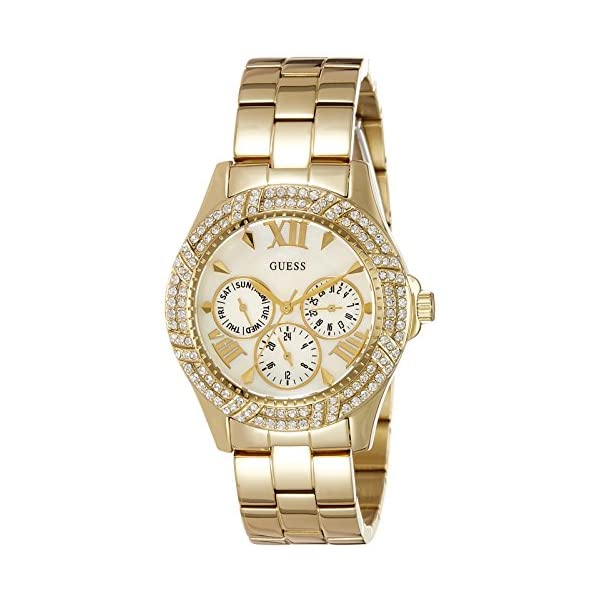 ゲス 腕時計 GUESS W0632L2 レディース 女性用 ウォッチ 時計 Guess Shimmer Gold-Tone MOP Dial Womens Watch - W0632L2