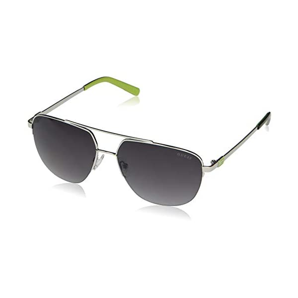 GUESS Factory Navigator Occhiali Da Sole Oversized - Protezione UVA/UVB, Antigraffio, Con Custodia Morbida, Garanzia 2 Anni