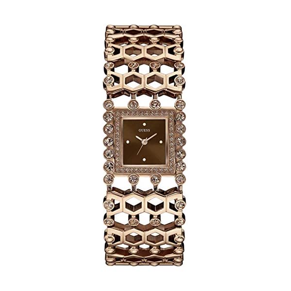 ゲス 腕時計 レディース 女性用 GUESS W0574L3 時計 ウォッチ Guess Charming Womens Analog Japanese Quartz Watch with Stainless Steel Gold Plated Bracelet W0574L3
