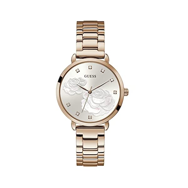 ゲス 腕時計 レディース 女性用 GUESS GW0242L3 時計 ウォッチ GUESS Women's Quartz Watch with Stainless Steel Strap, Silver, 16 (Model: GW0242L3)