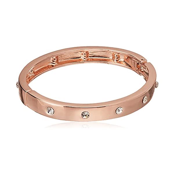 ゲス 腕輪 バングル 水晶 付属品 グッズ GUESS 297186-21 Guess Narrow Hinge with Crystal Bangle Bracelet