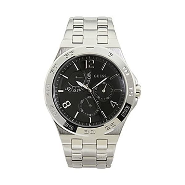 ゲス 腕時計 メンズ 男性用 GUESS U13568G1 時計 ウォッチ Guess Black Dial Stainless Steel Mulit Quartz Men's Watch U13568G1