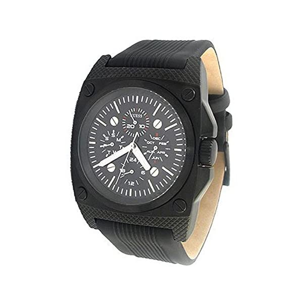 ゲス 腕時計 メンズ 男性用 GUESS U12515G1 時計 ウォッチ Guess Multi Functions Date Leather Band Mens Watch - U12515G1｜i-selection
