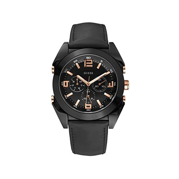 ゲス 腕時計 メンズ 男性用 GUESS W13082G1 時計 ウォッチ Guess Multi-Function Leather Band Mens Watch - W13082G1
