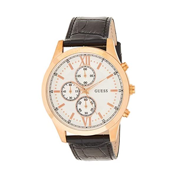 ゲス ウオッチ GUESS W0876G2 時辰儀 御覧になる Watch Guess White Leather Man Hudson W0876G2 Chronograph