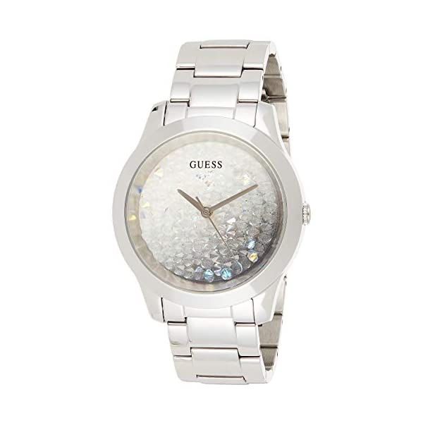 ゲス 腕時計 レディース 女性用 GUESS GW0020L1 時計 ウォッチ GUESS Women's Analog Watch with Stainless Steel Strap, Silver, 20 (Model: GW0020L1)|i-selection