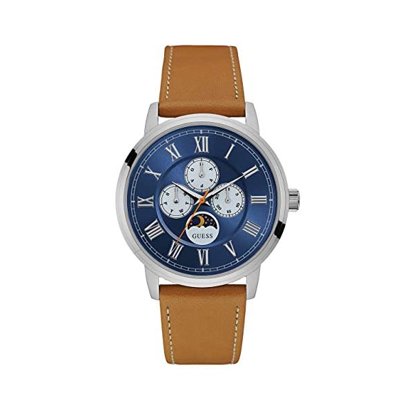ゲス 腕時計 メンズ 男性用 GUESS W0870G4 時計 ウォッチ GUESS Factory Men\'s Brown and Silver-Tone Multifunction Watch, ONE