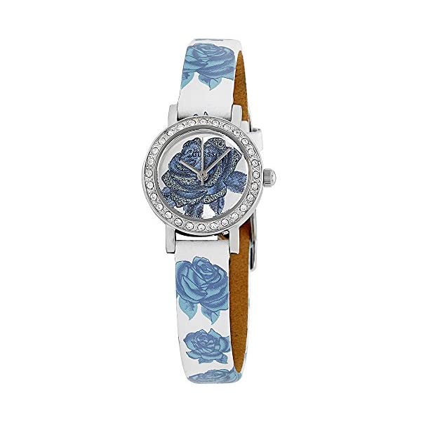 ゲス 腕時計 レディース 女性用 GUESS W0886L2 時計 ウォッチ Guess Stella White Dial Leather Strap Ladies Watch W0886L2｜i-selection