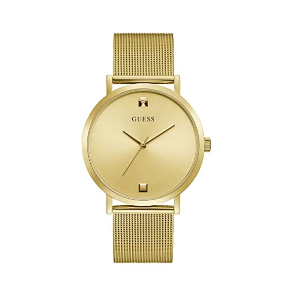 ゲス 腕時計 メンズ 男性用 GUESS GW0248G2 時計 ウォッチ GUESS Men Quartz Watch with Stainless Steel Strap, Gold, 18 (Model: GW0248G2)