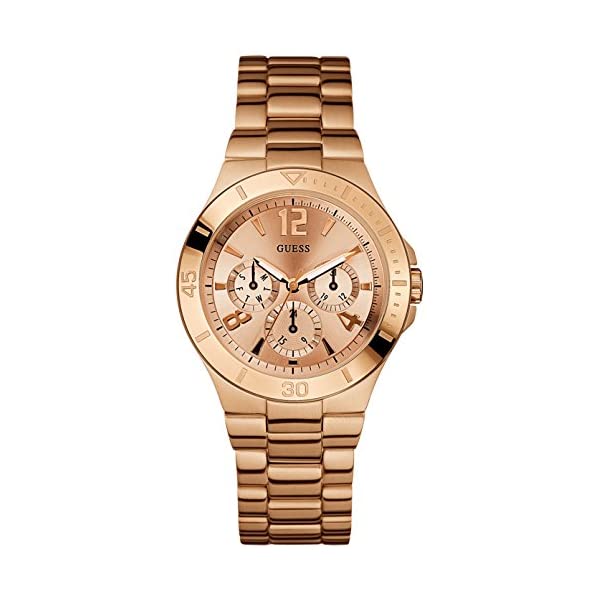 ゲス 腕時計 レディース 女性用 GUESS W14553L1 時計 ウォッチ Reloj guess SRA pvd.rosa Womens Analog Quartz Watch with Stainless Steel Gold Plated Bracelet W14553L1