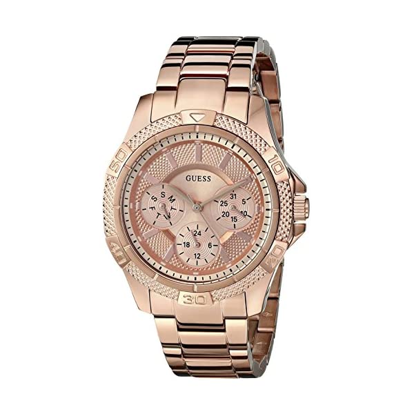 ゲス 腕時計 レディース 女性用 GUESS W0235L3 時計 ウォッチ GUESS W0235L3 Women's Dynamic Feminine Rose Gold-Tone Mid-Size Sport Watch 26,813円