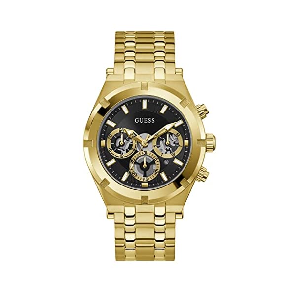 ゲス ウォッチ GUESS GW0260G2 時辰儀 御覧なさる Gold-Tone Multifunction Watch