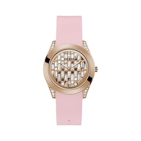 ゲス ウォッチ GUESS GW0109L2 時辰儀 御覧なさる Rose Gold-Tone Crystal Analog Watch