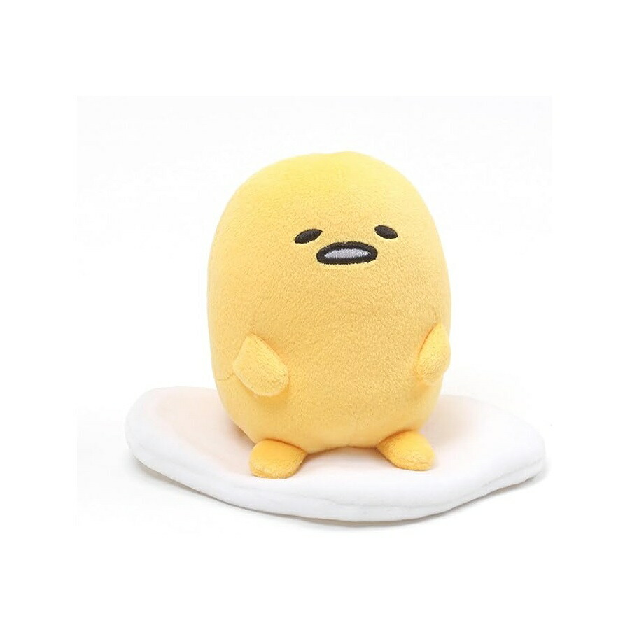 ガンド サンリオ ぐでたま ぐでたま座り身のこなし 客体年歳 1 歳以上 ぬいぐるみ 4.25 in GUND Sanrio Gudetama the Lazy Egg Plush, Gudetama Sitting Pose, Stuffed Animal for Ages 1 and Up, 4.25”