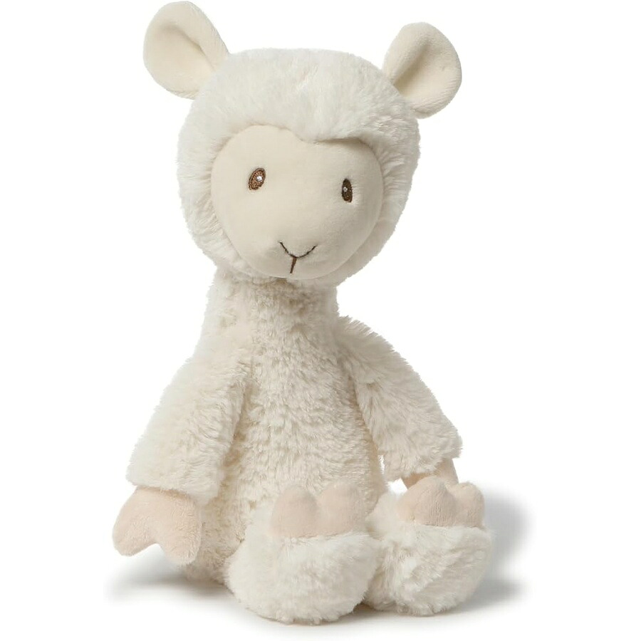 ガンド ベビー コレクション リアム ラマ ぬいぐるみ クリームとホワイト 12 インチ Baby GUND, Lil&rsquo; Luvs Collection Liam Llama Plush Stuffed Animal, Cream and White, 12&rdquo;｜i-selection
