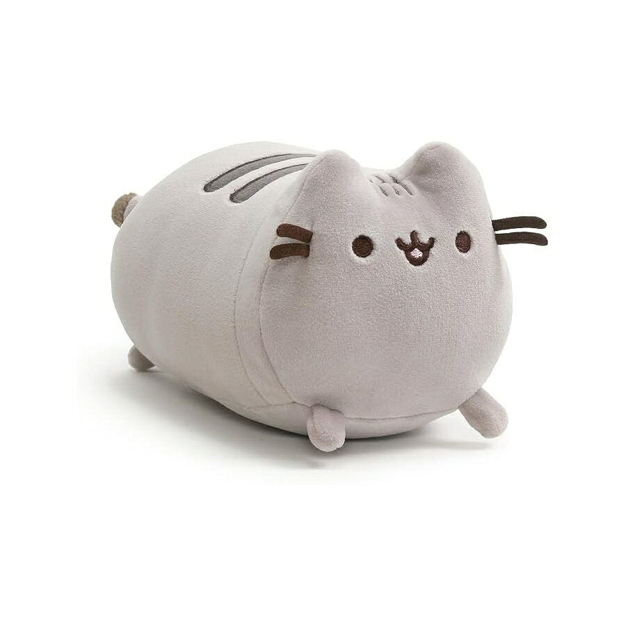 ガンド プシーン スクイーズぬいぐるみ 対象年齢8歳以上 グレー 6インチ GUND Pusheen The Cat Squisheen Log Plush, Squishy Stuffed Animal for Ages 8 and Up, Gray, 6”|i-selection