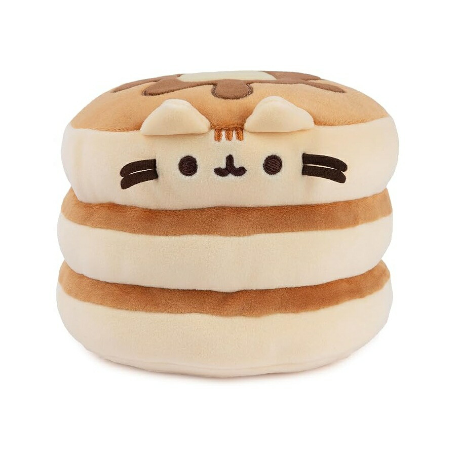 ガンド プシーン スクイーズトイ ぬいぐるみ 客体年歳8歳以上 赤銅色 6in GUND Pusheen the Cat Pancake Squisheen Plush, Squishy Toy Stuffed Animal for Ages 8 and Up, Brown, 6”