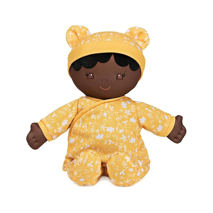 ガンド ベビー ベビードール ぬいぐるみ 赤ちゃんと新生児用 イエロー 12インチ GUND Baby Sustainable Baby Doll, Plush Doll Made from Recycled Materials, for Babies and Newborns, Yellow, 12&rdquo;｜i-selection