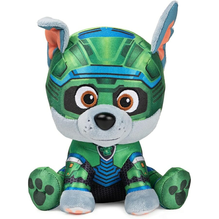ガンド パウパトロール ザ・マイティ・ムービー ロッキー ぬいぐるみ 堅苦しさ使用許可ぬいぐるみ 客体年歯 1 歳以上 6 in GUND PAW Patrol: The Mighty Movie Rocky Stuffed Animal, Officially Licensed Plush Toy for Ages 1 and Up, 6”