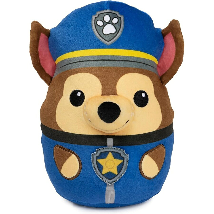 ガンド パウパトロール チェイス 公式おもちゃ スクイーズぬいぐるみ 対象年齢1歳以上 8インチ PAW Patrol Chase Squish Plush, Official Toy from The Hit Cartoon, Squishy Stuffed Animal for Ages 1 and Up, 8&rdquo;｜i-selection
