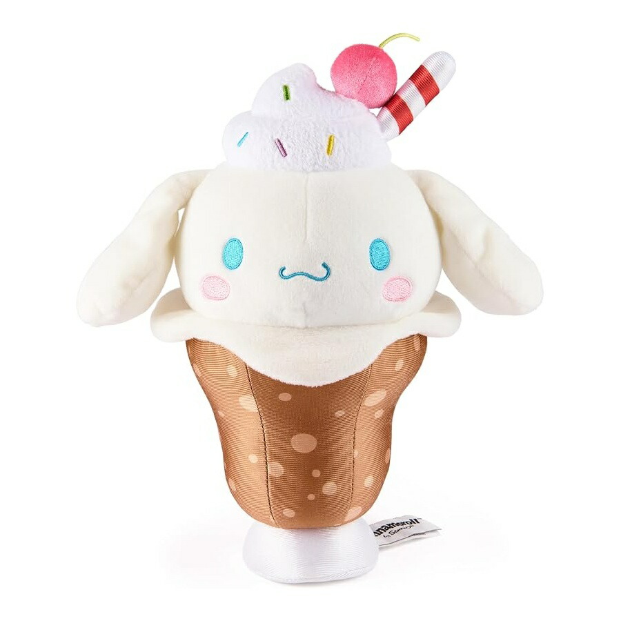 ガンド サンリオ堅苦しさ 日暈キティと茶飲み友だちたち シナモロール ルートビアフロート ぬいぐるみ ぬいぐるみ 客体年歯 1 歳以上 さくら色 8in GUND Sanrio Official Hello Kitty and Friends Cinnamoroll Root Beer Float Plush, Collectible Plush Toy, Stuffed