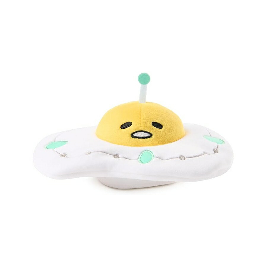 ガンド サンリオ ぐでたま ぬいぐるみ ぐでたま UFO ぬいぐるみ 客体年歳 1 歳以上 5 in GUND Sanrio Gudetama The Lazy Egg Stuffed Animal, Gudetama UFO Plush Toy for Ages 1 and Up, 5”
