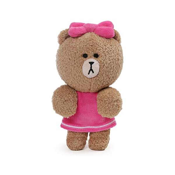 楽天市場 ガンド ラインフレンズ Lineフレンズ ぬいぐるみ チョコ グッズ Gund Line Friends Choco Dangler Hanging Plush Stuffed Animal Bear Pink 6 I Selection