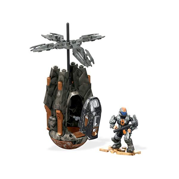 メガブロック メガコンストラックス ヘイロー Mega Construx Halo Metallic Green Cryotube Building Kit｜i-selection