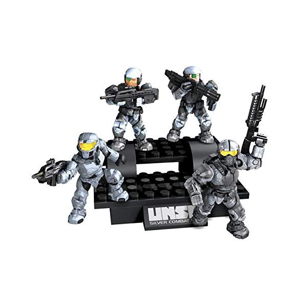 メガブロック ヘイロー Halo UNSC Silver Combat Unit