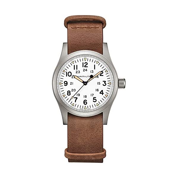 ハミルトン ウオッチ 御覧になる Hamilton H69439511 カーキ 力学的 活動の領域 Hamilton Khaki Mechanical Field White H69439511