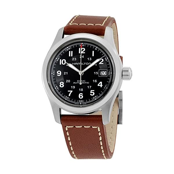 ハミルトン 腕時計 ウォッチ Hamilton H70455533 カーキ フィールド メンズ 男性用 Hamilton H70455533 Khaki Field Auto Mens Watch - Black Dial