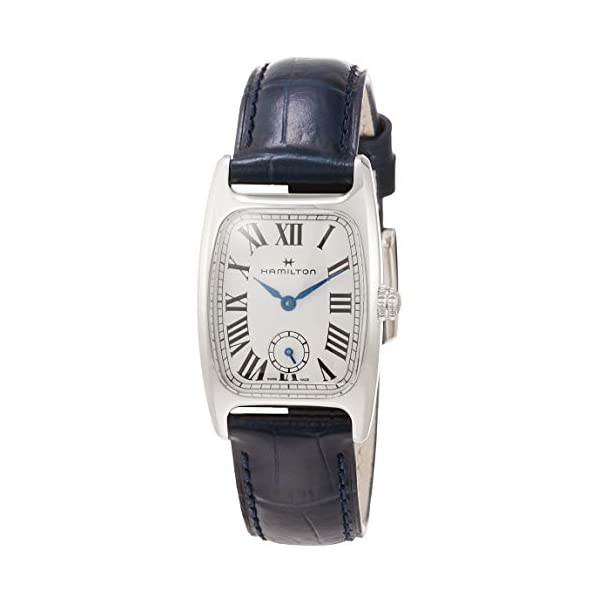 ハミルトン ウオッチ ご覧なさる Hamilton H13321611 レディース 成人女性用 Hamilton Boulton Silver-White Dial Blue Leather Ladies Watch H13321611
