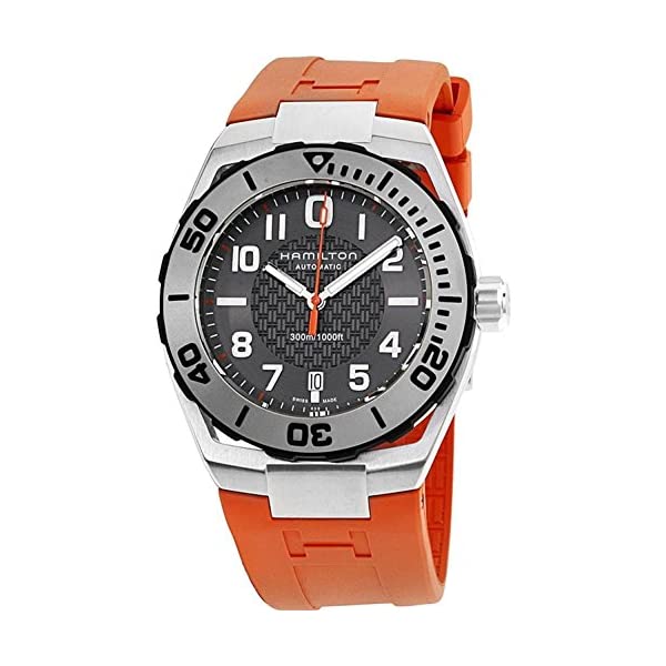 ハミルトン 腕時計 ウォッチ Hamilton HAMILTON H78615985 カーキ ネイビー オートマチック 自動巻き Hamilton Khaki Navy Automatic Movement Black Dial Men's Watch H78615985|i-selection